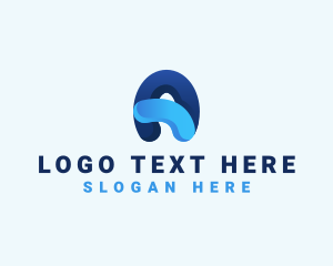 Creative Advertising Consult Letter A logo