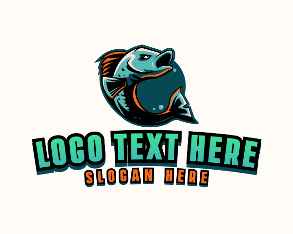 Aquatic logo example 2