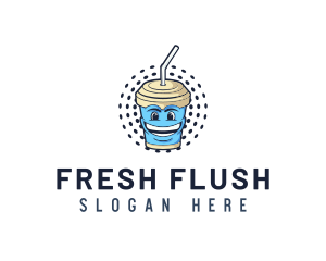 Soda Drink Refreshment logo design