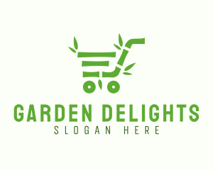 Bamboo Shopping Cart logo design