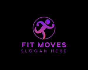 Fitness Running Gym logo