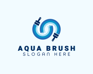 Painting Paint Brush logo design