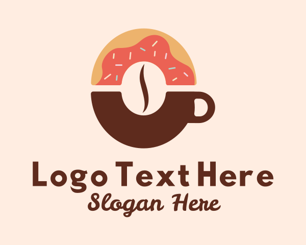 Doughnut logo example 3