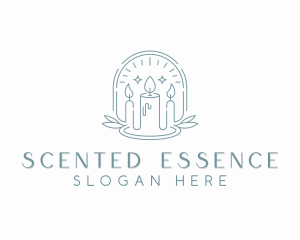 Scented Candle Decoration logo design