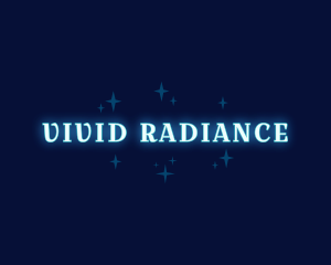 Glowing Stars Wordmark logo