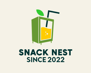 Juice Box Vending Machine  logo design