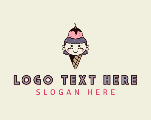 Ice Cream logo example 4