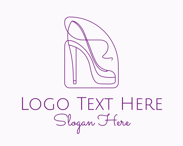 Heels logo example 1