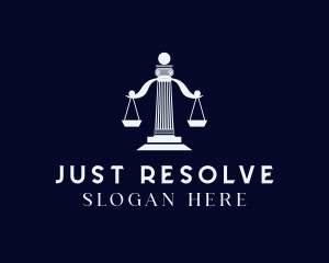 Justice Scale Pillar logo