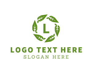 Organic Leaves Nature Produce logo