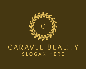 Elegant Wreath Nature logo design