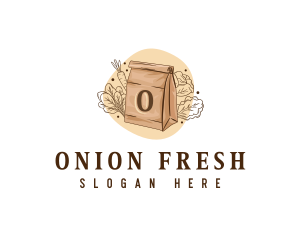 Vegetable Grocery Bag logo design