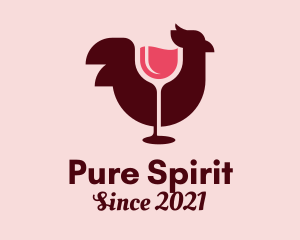 Wine Chicken Bistro logo design