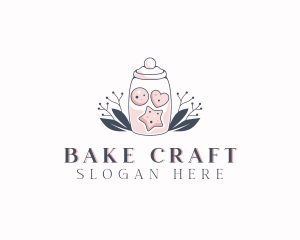 Cookie Dessert Jar logo design