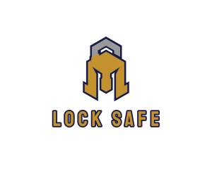 Spartan Helmet Lock logo