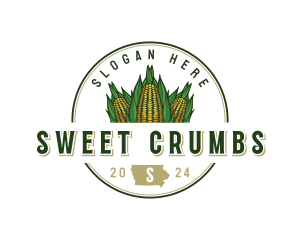 Sweet Corn Iowa logo design