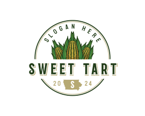 Sweet Corn Iowa logo design