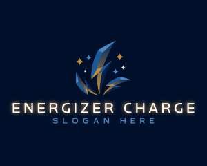 Electric Lightning Bolt logo design