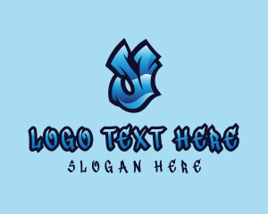 Blue Urban Letter Y logo