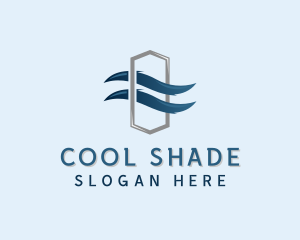 Wind Ventilation Cooling logo design