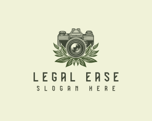 Floral Camera Lens logo