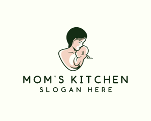 Mother Child Parenting logo design