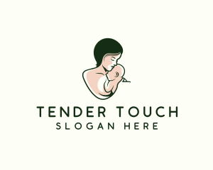 Mother Child Parenting logo design