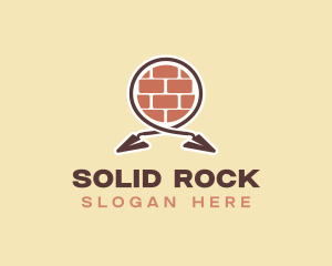 Brick Masonry Construction logo design