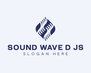 Waves Finance Investing logo design