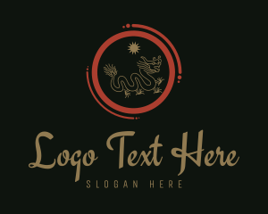 Traditional - Traditional Dragon Business logo design
