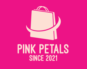 Pink Ecommerce Bag  logo design