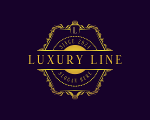 Luxury Ornamental Crest logo design