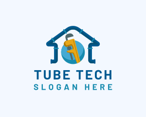 Plumbing Pipe Tools logo design