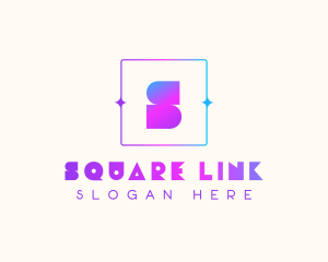 Holographic Fun Brand logo design