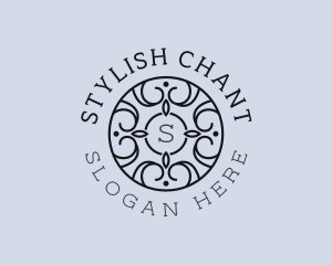 Stylish Floral Boutique logo design