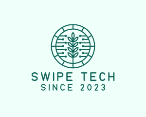 Plant Botany Tech logo design