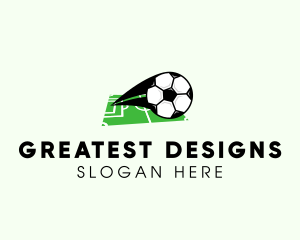 Soccer Ball Field Logo