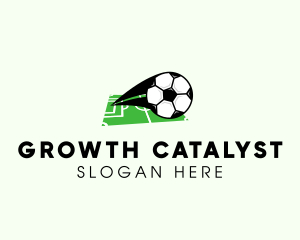 Soccer Ball Field Logo