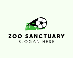 Soccer Ball Field Logo