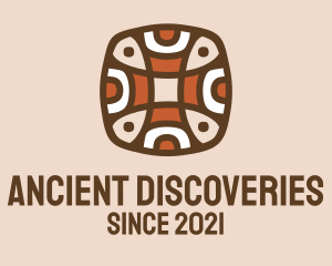 Ancient Aztec Pattern logo design