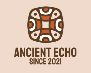 Ancient Aztec Pattern logo design