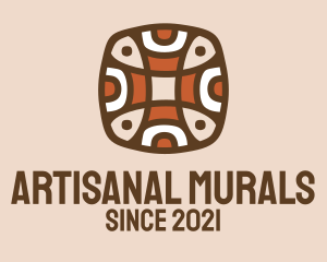 Ancient Aztec Pattern logo design