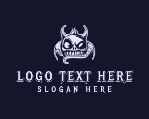 Scary Evil Monster logo