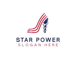 American Shoe Footwear logo design