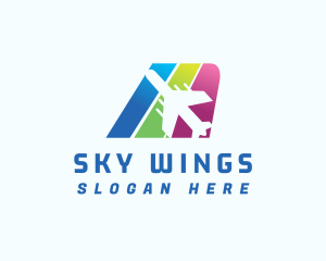 Aviation Airplane Travel logo