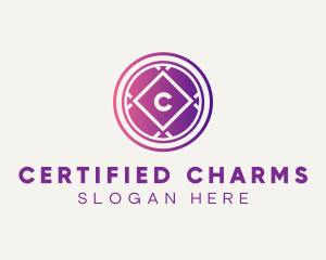 Luxurious Circle Jewelry Boutique logo design