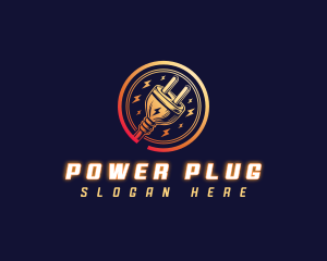 Power Electric Plug logo