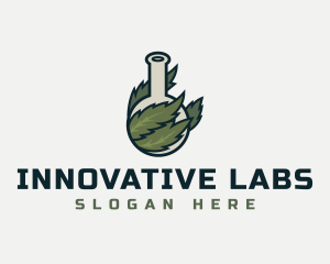 Cannabis Weed Laboratory logo