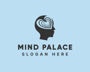 Dating Mind Psychology logo design