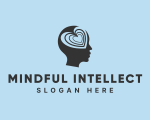 Dating Mind Psychology logo design